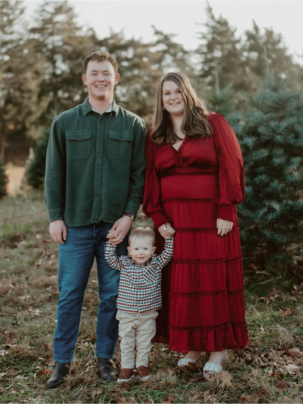CeCe Red Ruffle Maxi Dress - Picture 4 of 4